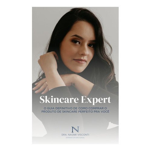 Manual De Skincare  - E-book Como Descobrir Seu Tipo De Pele