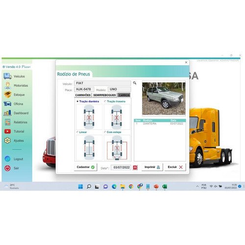 Planilha Cadastro Motoristas, Veículos, Manutenções E Frete - Image 3