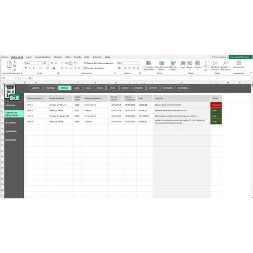 Controle Completo E Gestão De Notas Fiscais Com Cfop - Image 4